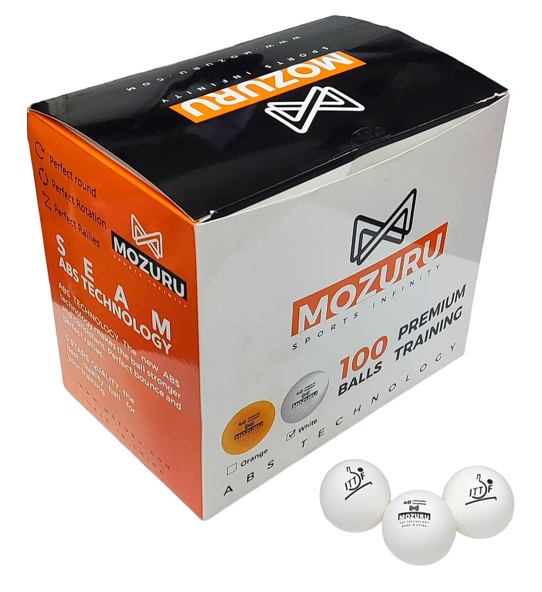 Ht Ittf Onaylı Beyaz Pinpon Topu 100Lü