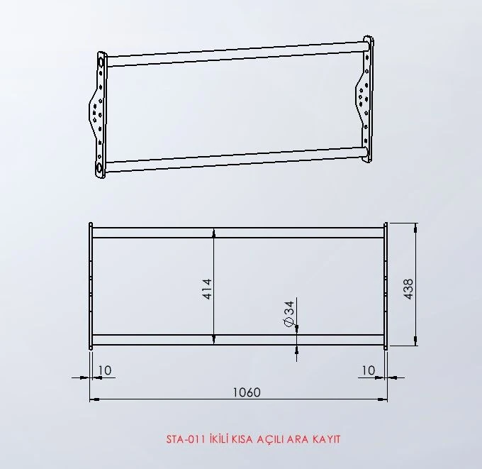 İkili Kısa Açılı Ara Kayıt