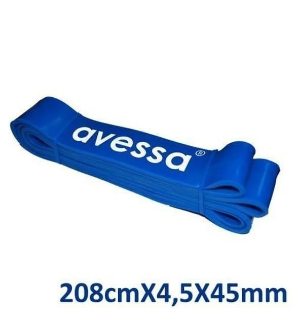 Avessa Latex Güç Bandı Direnç Lastiği Mavi