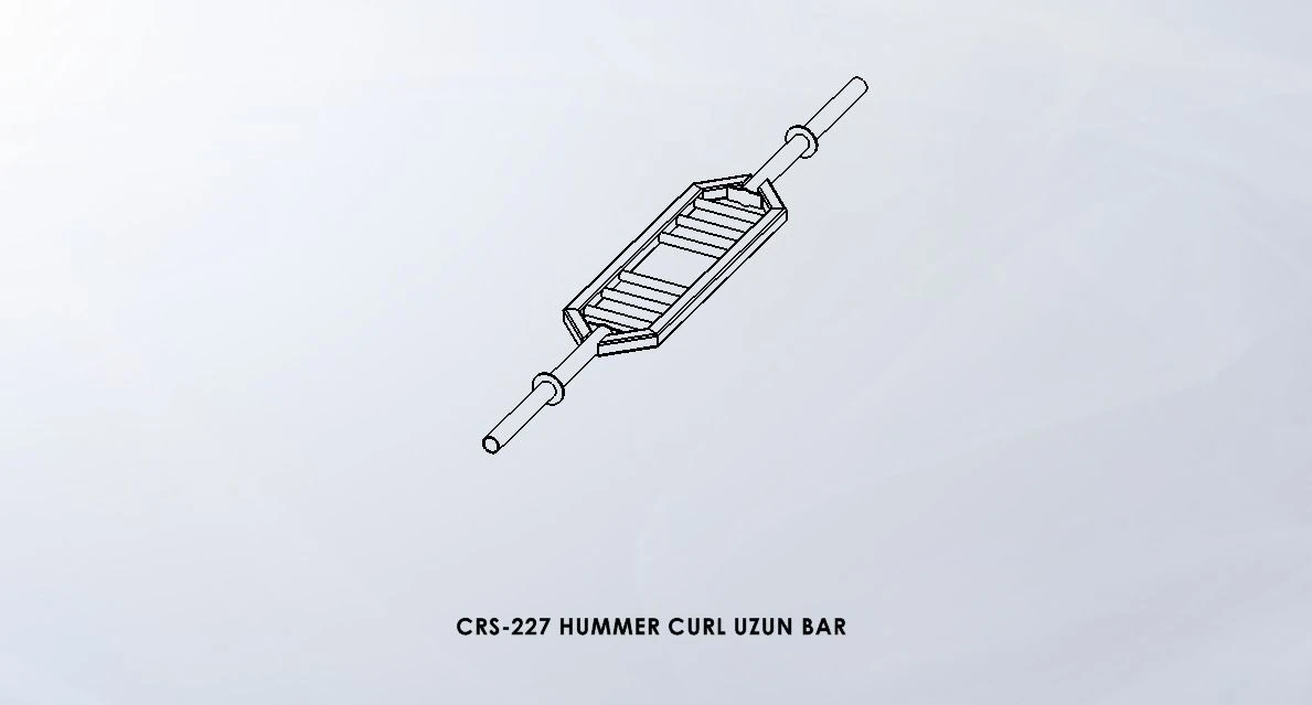 Hummer Curl Uzun Bar