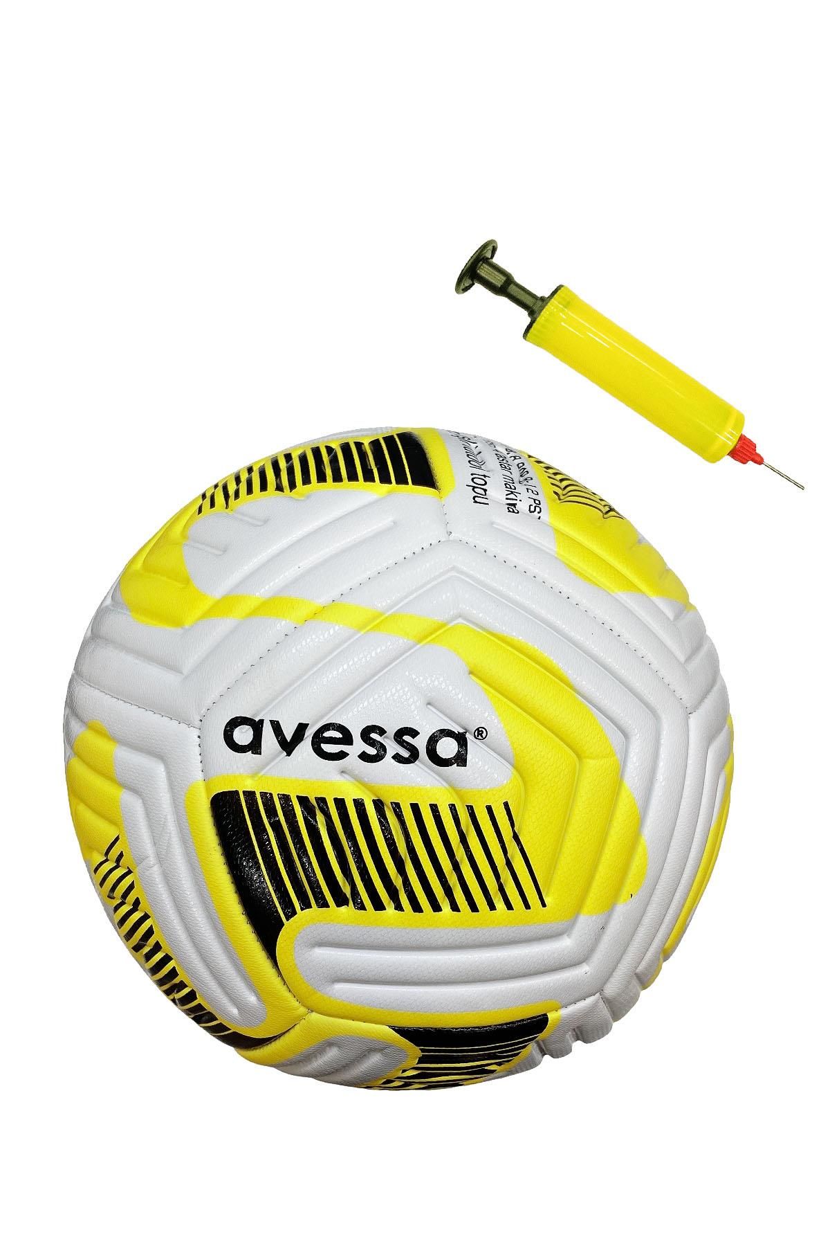 Avessa Ft900-140S Futbol Topu Sarı 4 Astar Pompalı