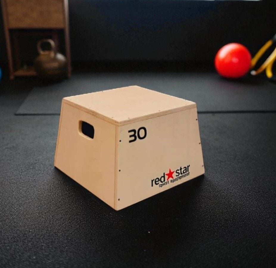Plyometrik Ahşap Sehpa 30 Cm