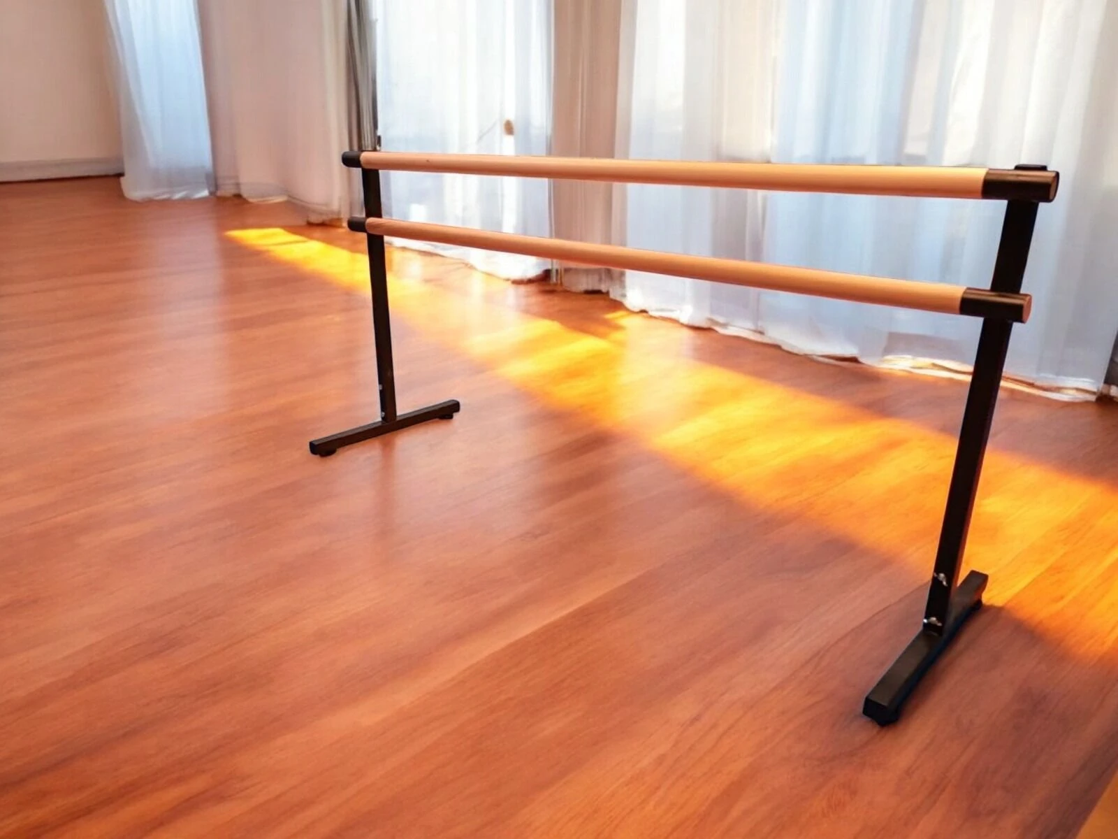 Bale Barı Taşınabilir Yükseklik Ayarlı Siyah