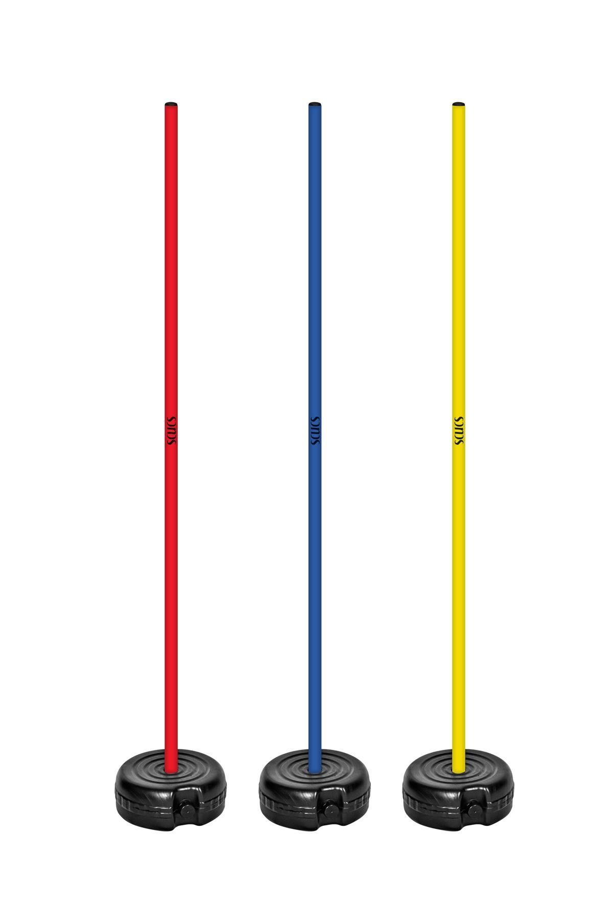 Scucs 1151 Takozlü Slalom Çubuğu 3Lü