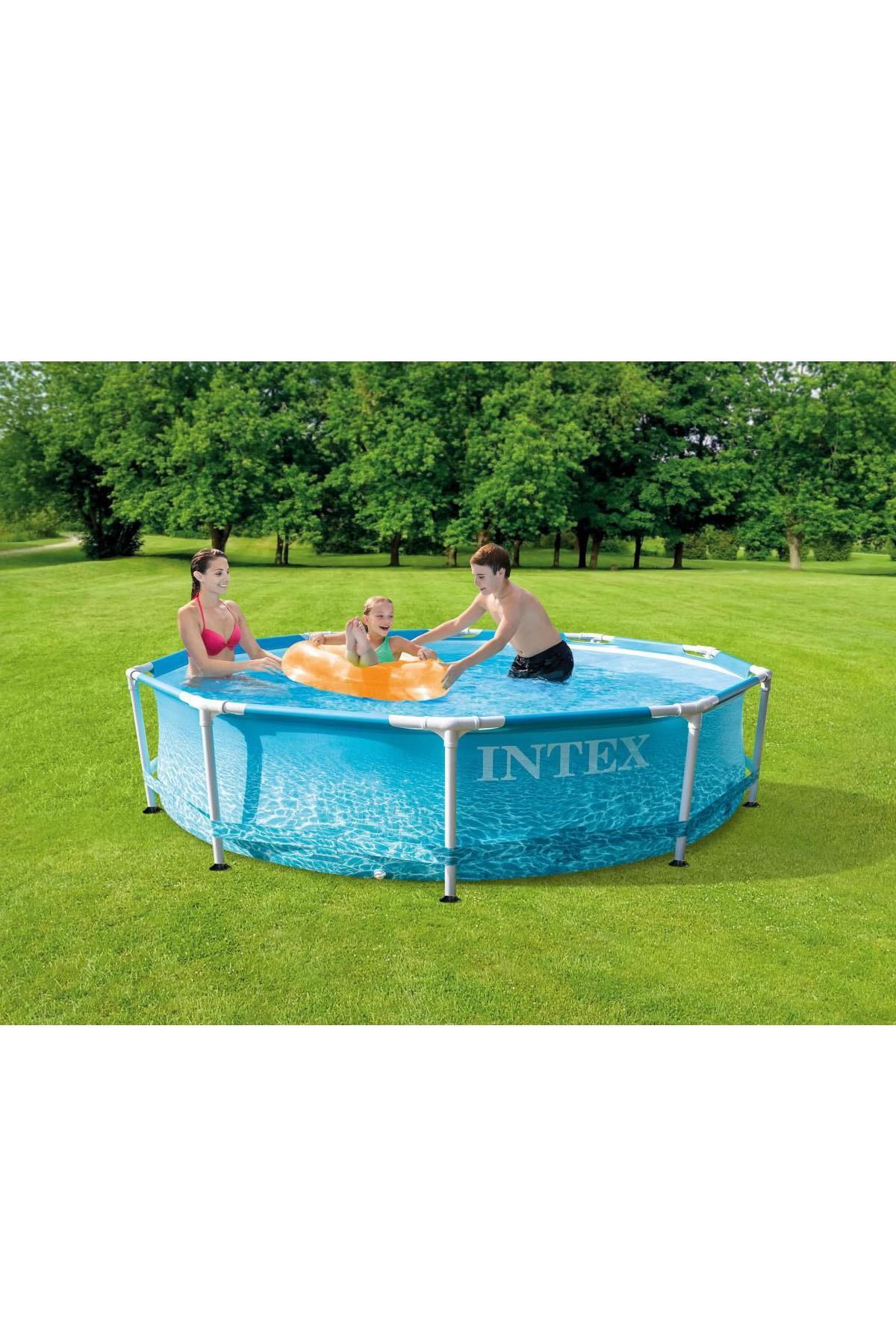 Intex 28208 Metal Çerçeve Havuz Set 305X76Cm