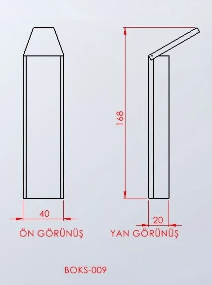 Boks Ringi Köşe Pedi (Standart)