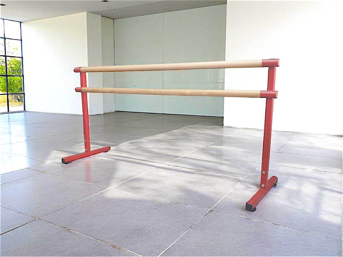 Bale Barı Taşınabilir Yükseklik Ayarlı Kırmızı