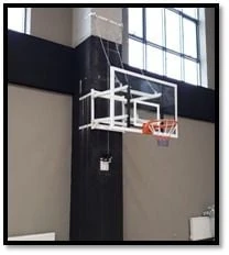 Basketbol Potası Duvara Monte Yükseklik Ayarlı (100*150)