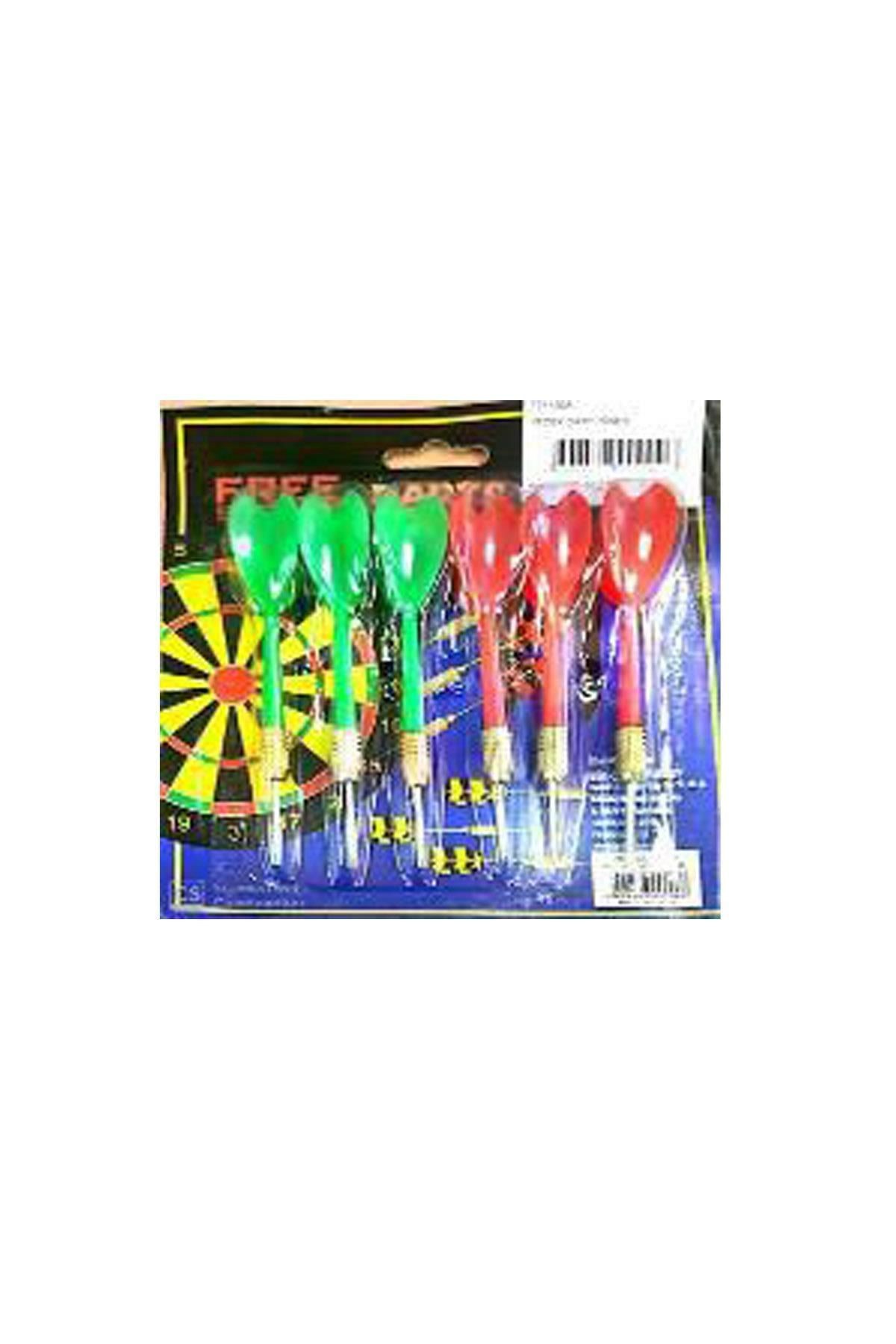 Plastik 6'lı Dart Oku 6 Gr