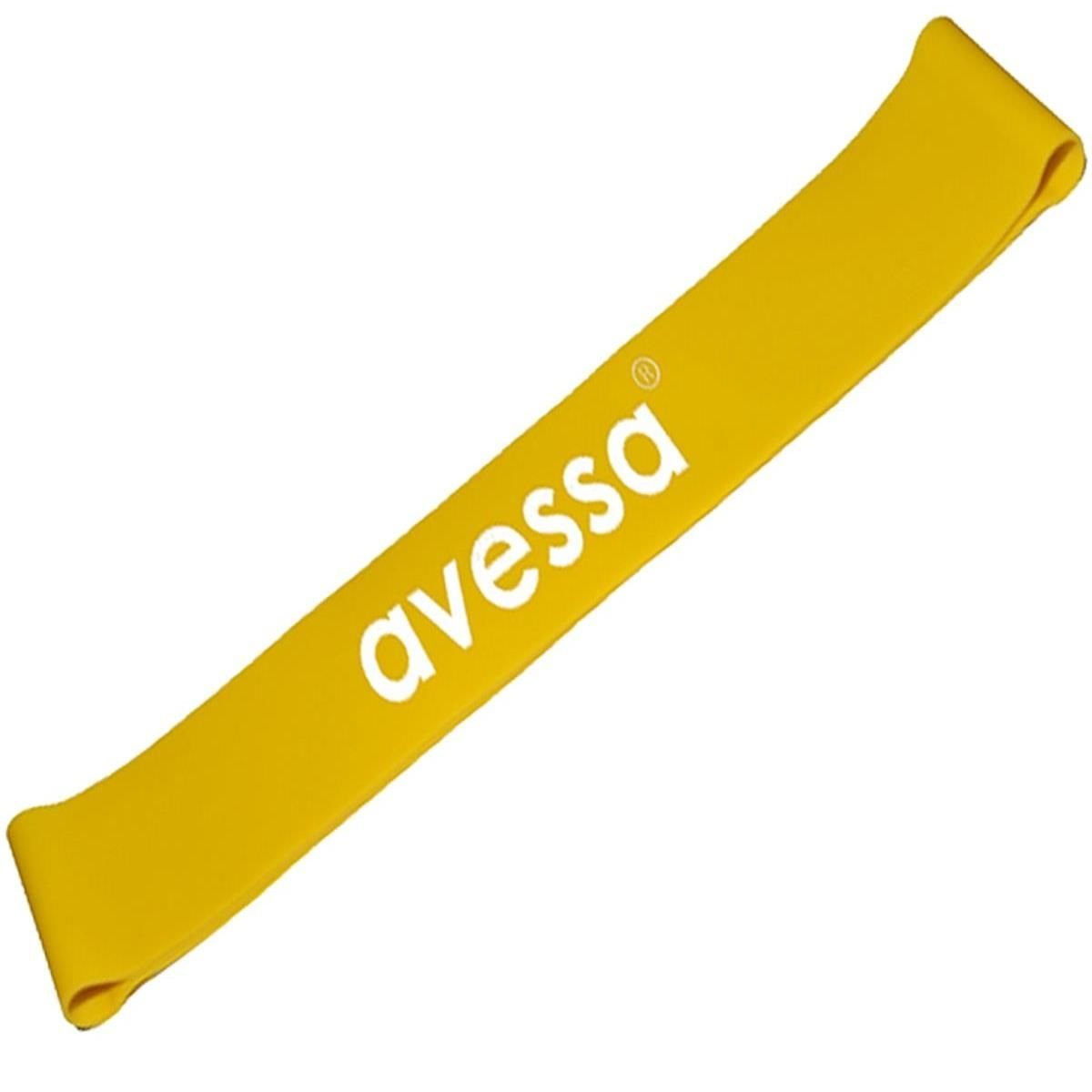 Avessa Latex Aerobik Band Hafif Direnç Sarı Lab100