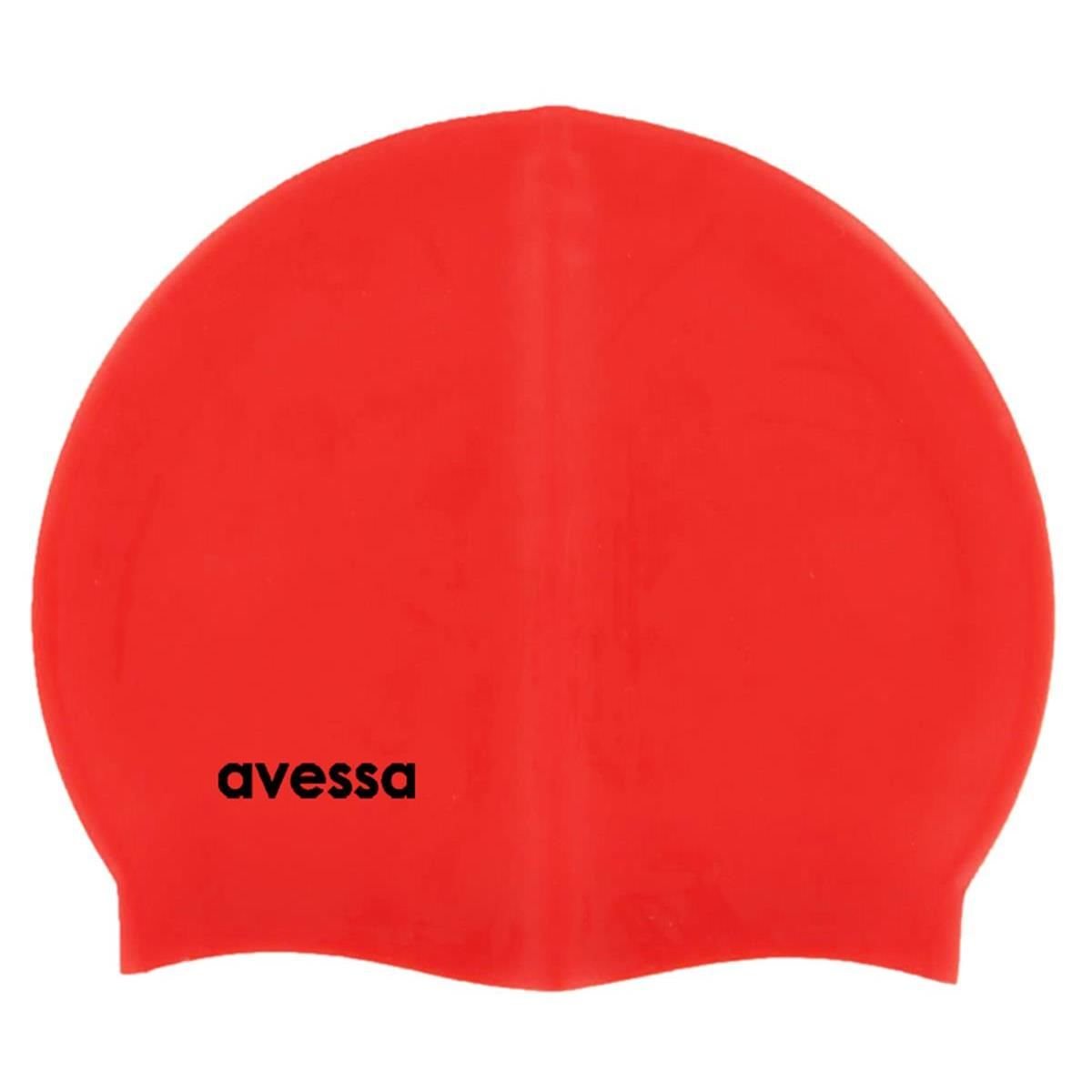 Avessa Silikon Bone Kırmızı Havuz Bonesi Sc401