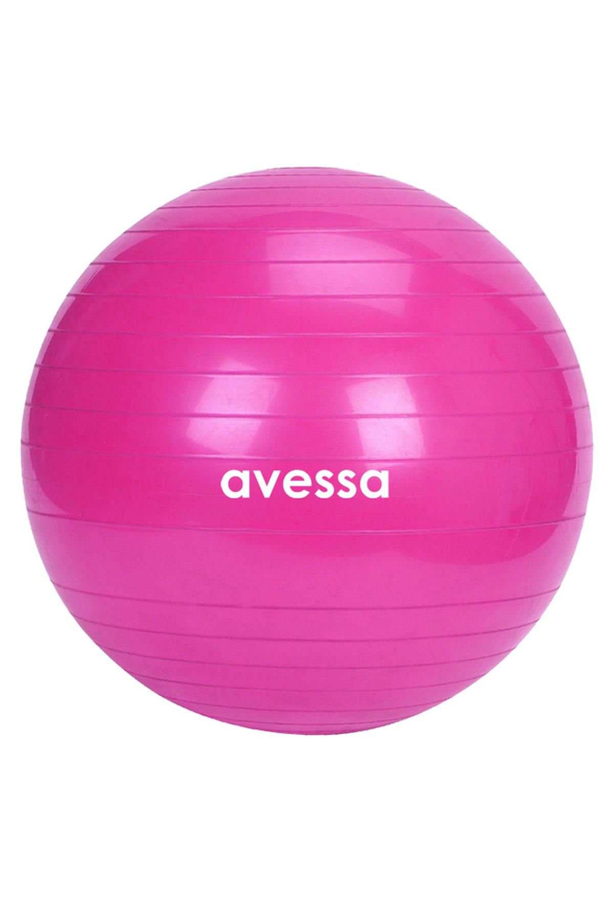 Avessa 65 Cm Pilates Topu Poşet Ambalaj Bpt-65 Pembe