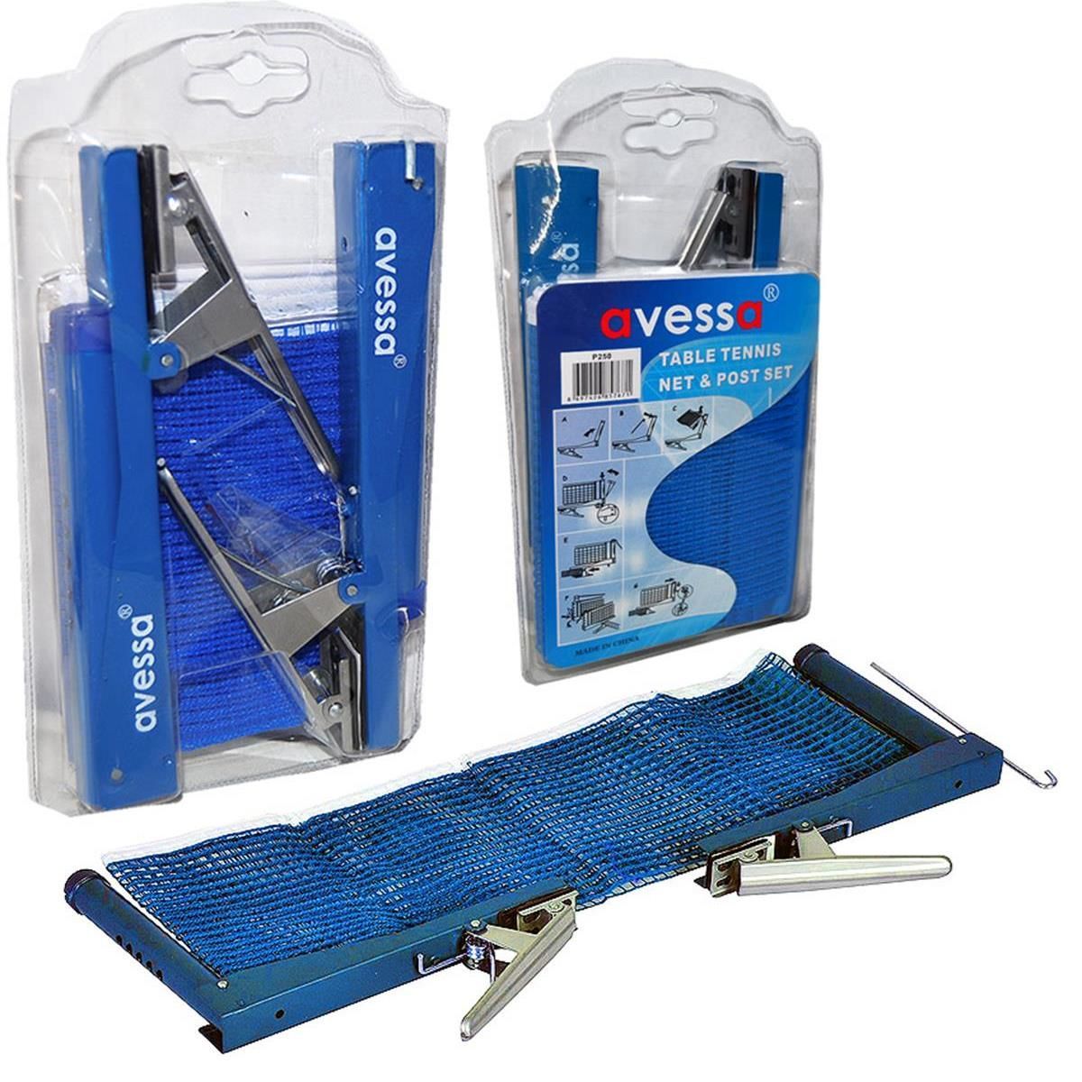 Avessa P250 Mandallı Masa Tenisi File Demir Set