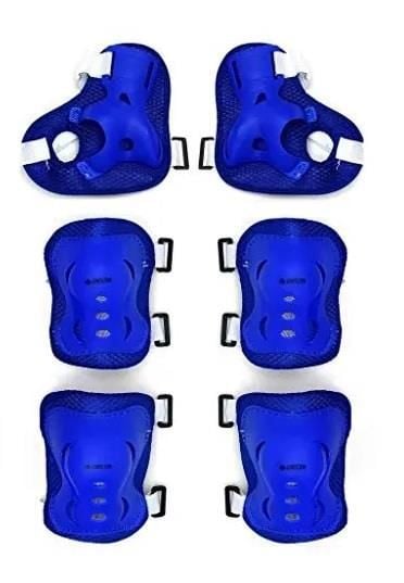 Delta Prt-78 Paten Ve Kaykay Koruyucu Set Mavi L Beden