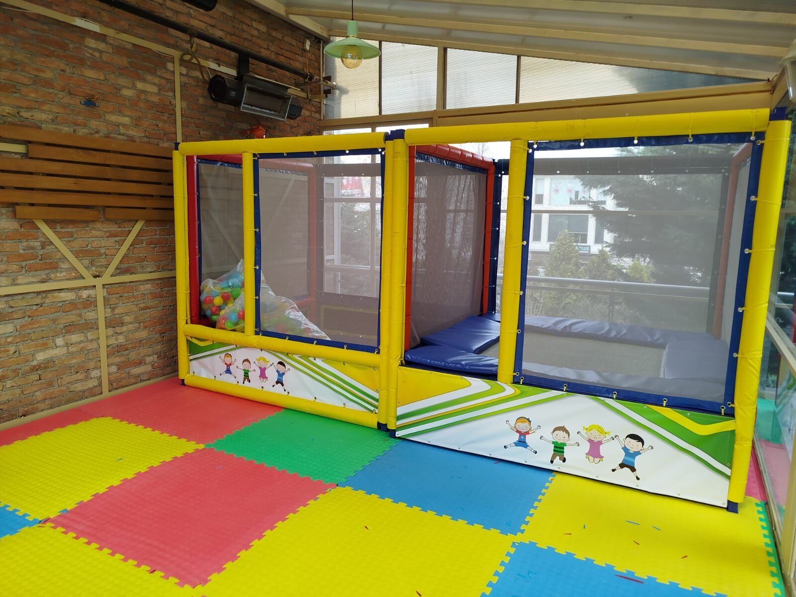 Top Havuzu Trambolin Oyun Alanı Mini