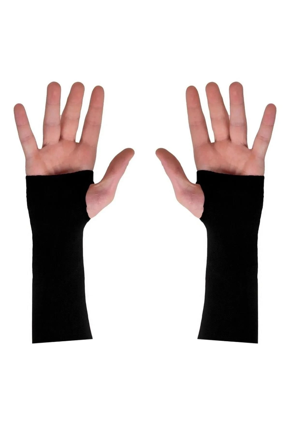 Avessa Parmak Geçmeli Voleybol Kolluğu Siyah 2Li M Beden