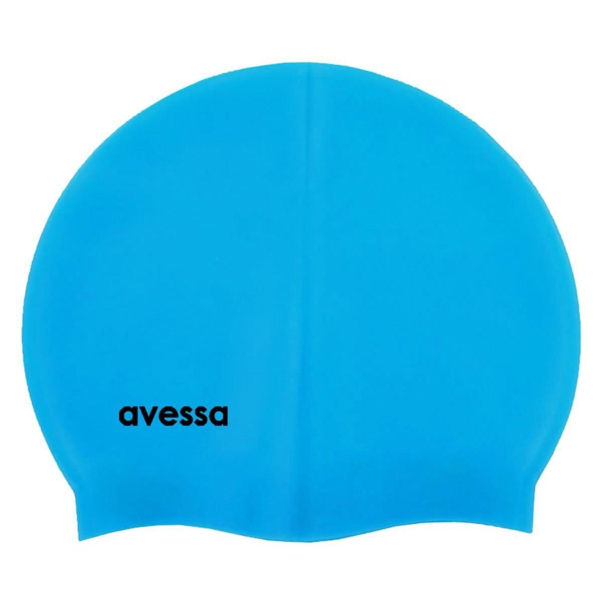 Avessa Yüzücü Bonesi Silikon Bone Mavi Sc-206