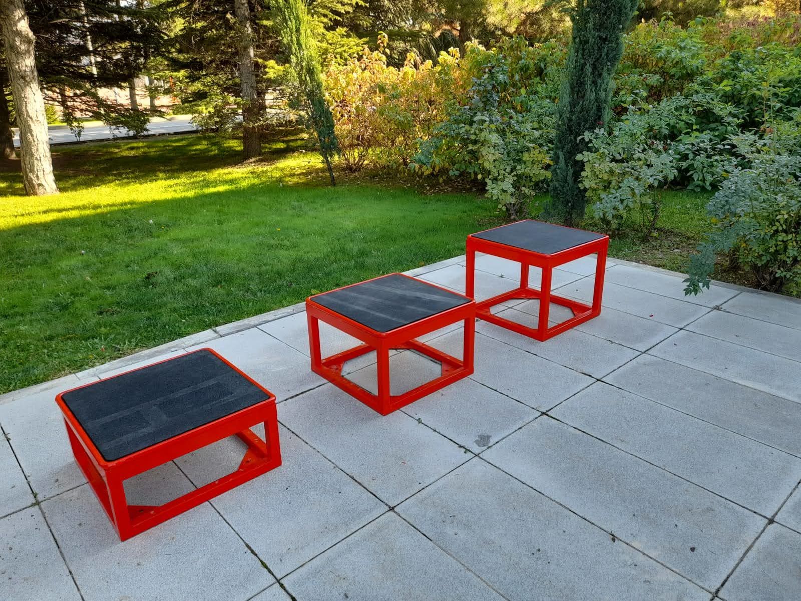 Metal Sehpa Küp Model 50 Cm