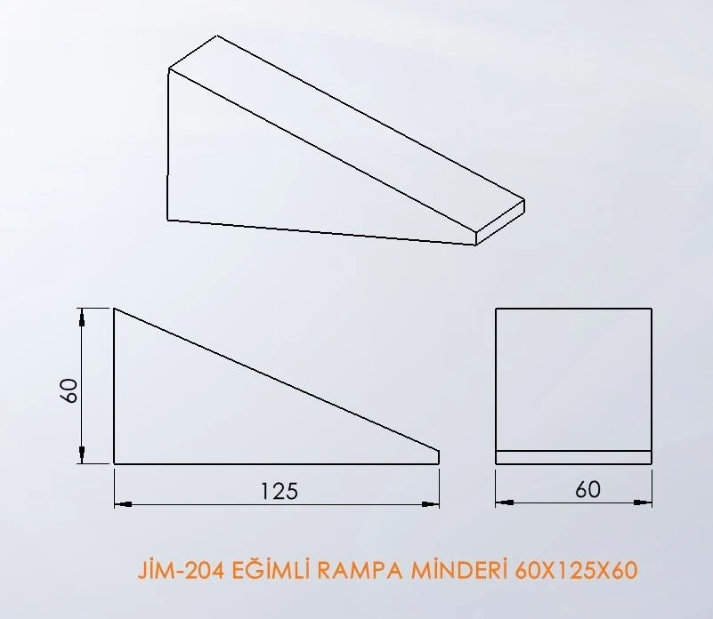 Eğimli Rampa Minderi
