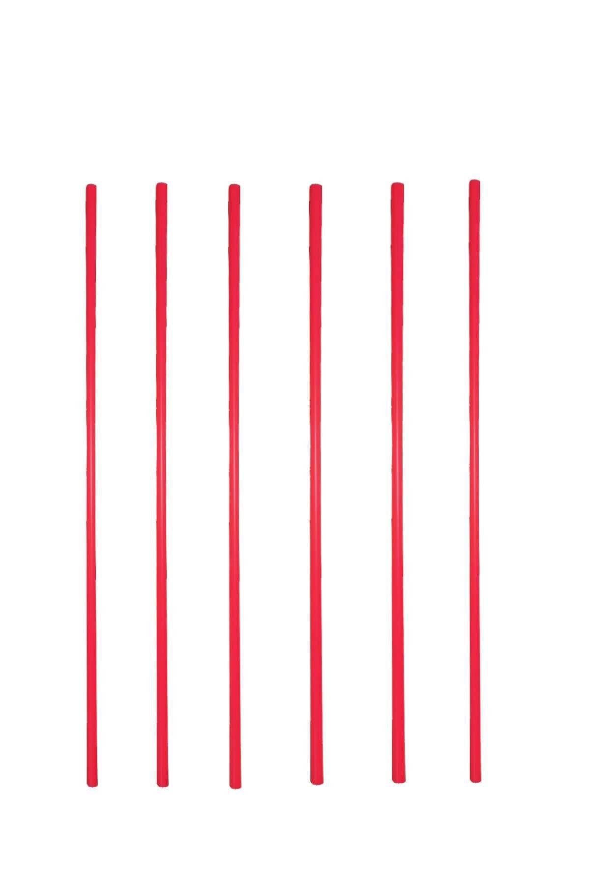 Avessa Slm-20 Slalom Çubuğu 150 cm Kırmızı 6lı