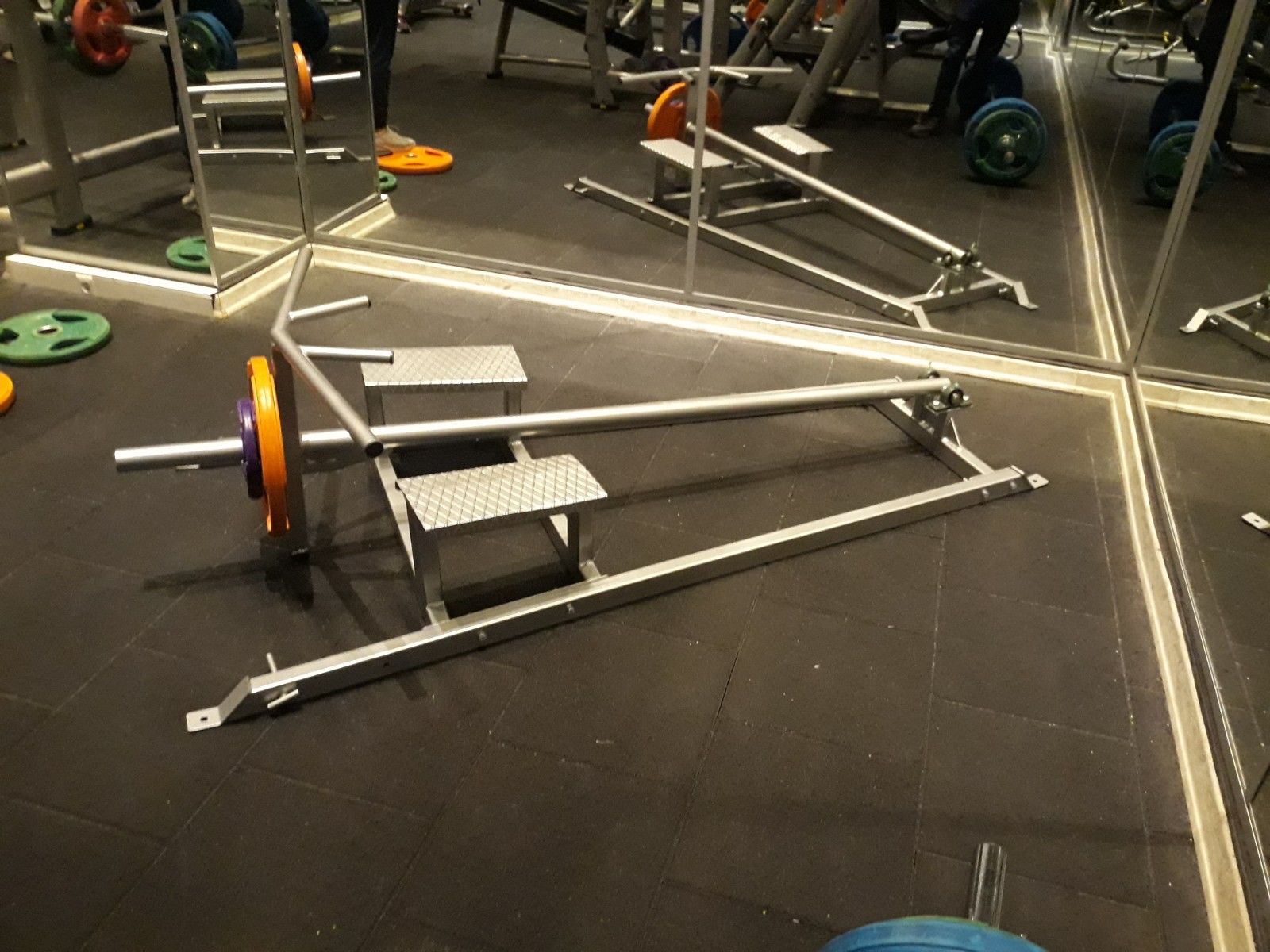 T Bar Row Mekanizması