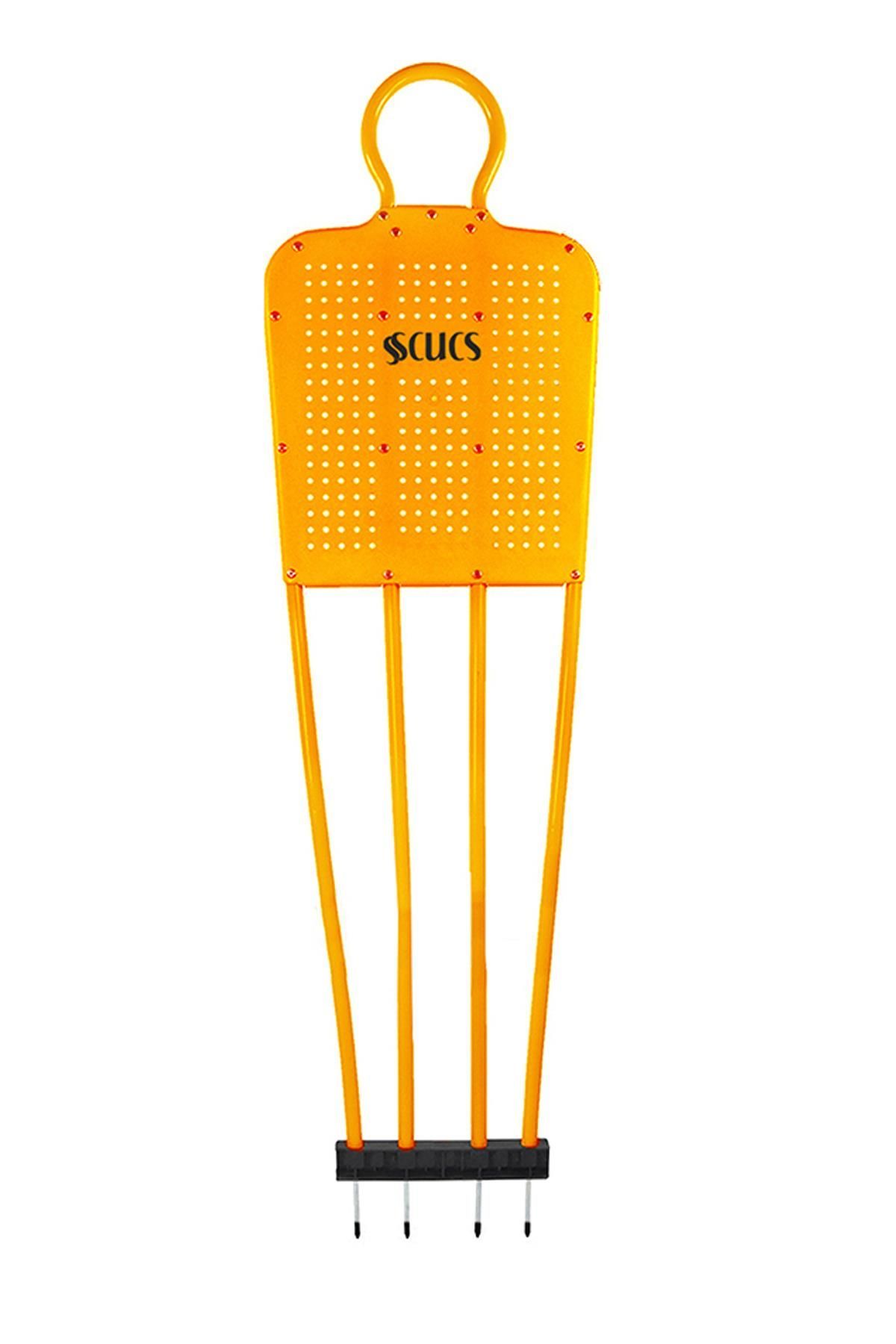 Scucs 1312 Çivili Plastik Baraj Adam 180 Cm Turuncu
