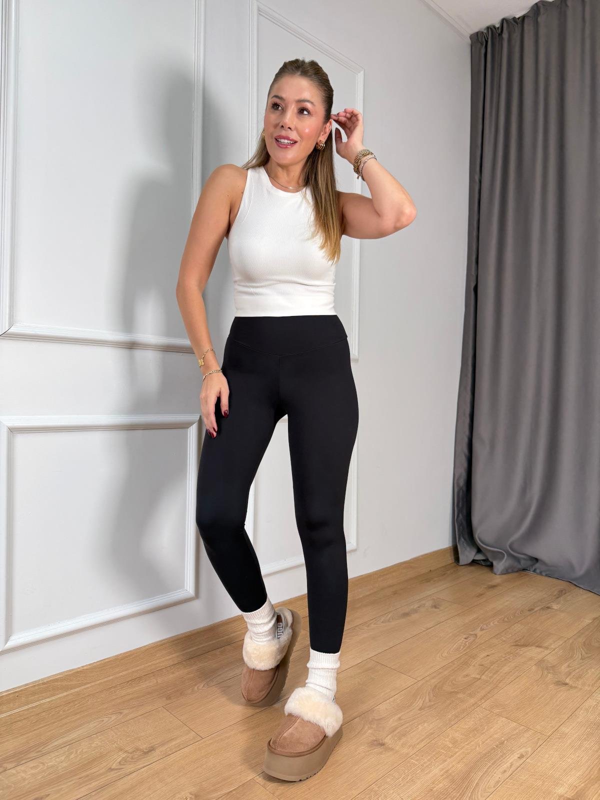 Oys Model Tayt - Siyah