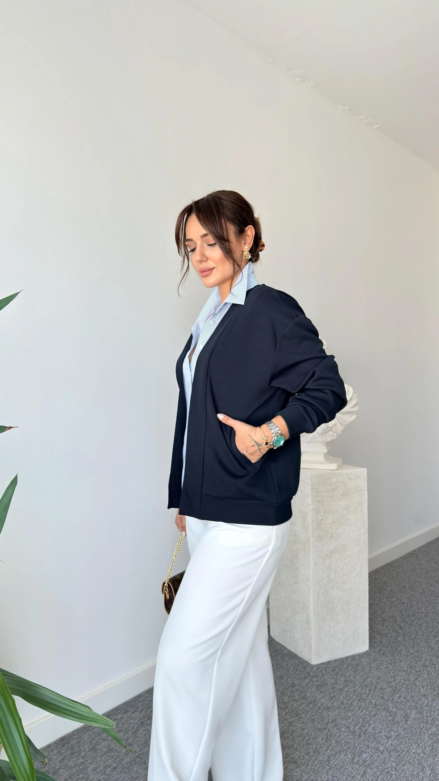 Lepel Gömlek Mix Lacivert Hırka