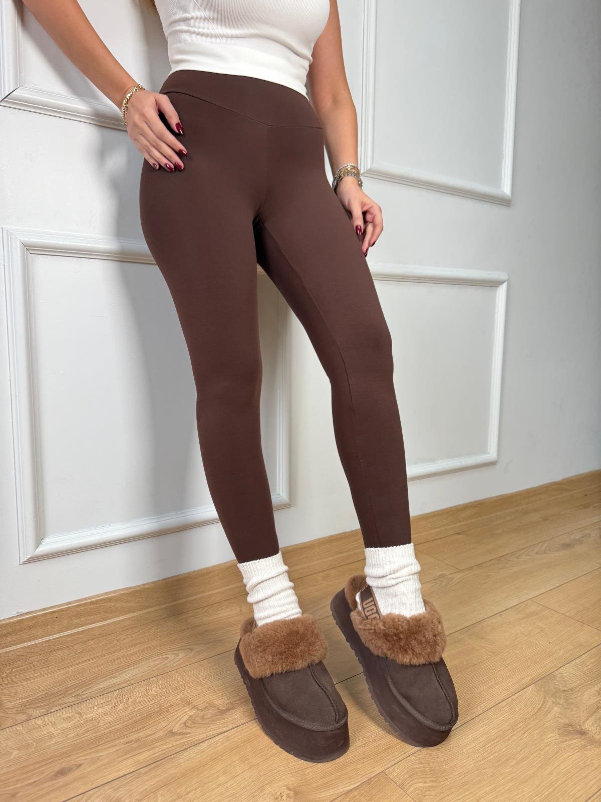 Oys Model Tayt - Kahverengi