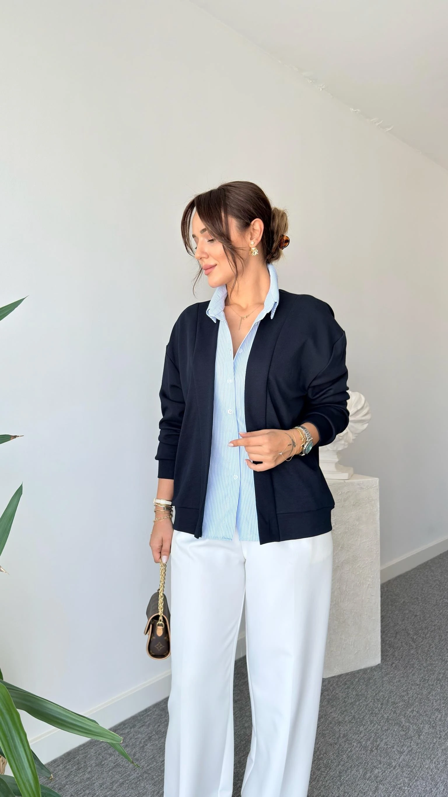 Lepel Gömlek Mix Lacivert Hırka