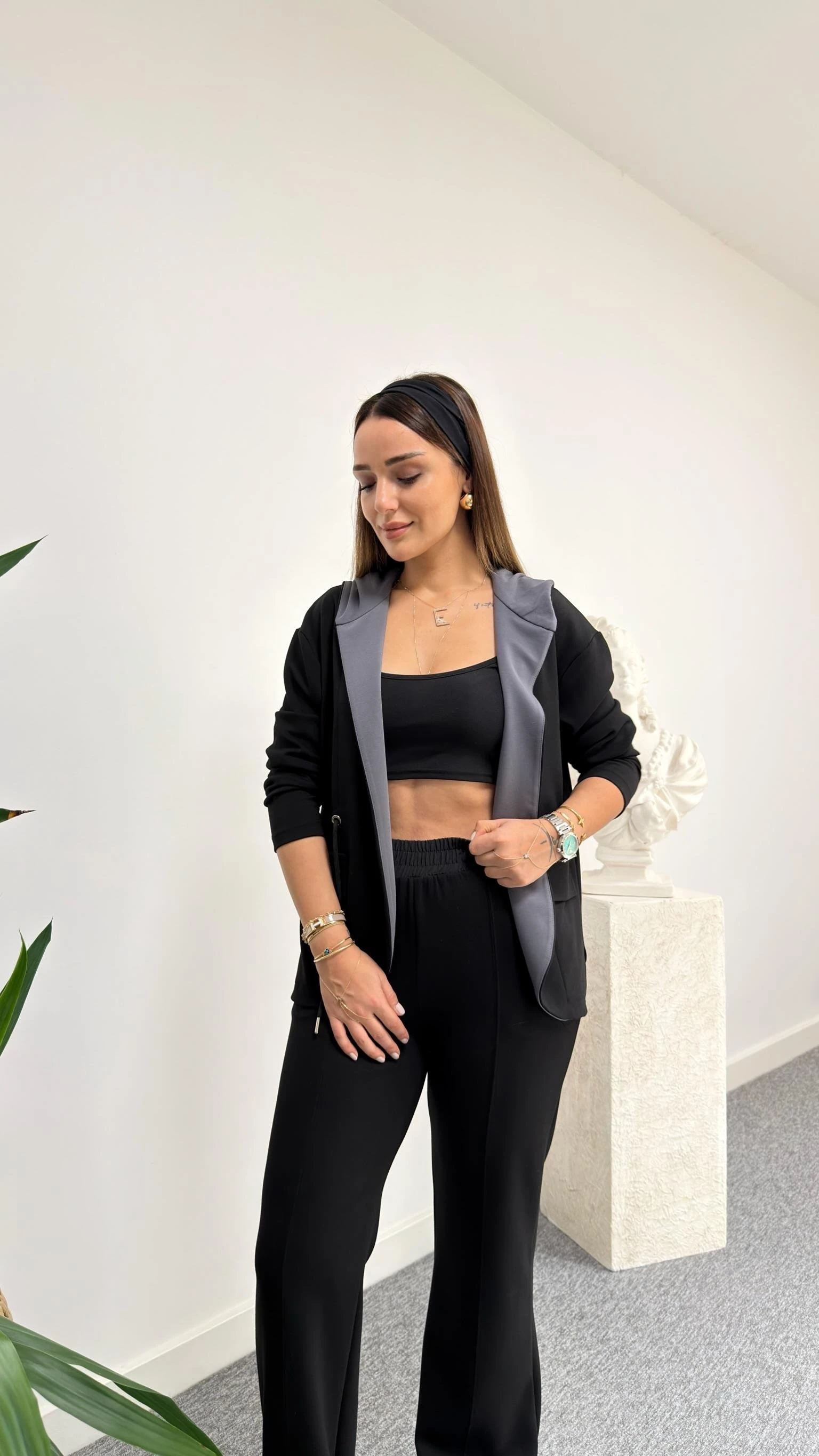 Homel Modal Ceket Takım