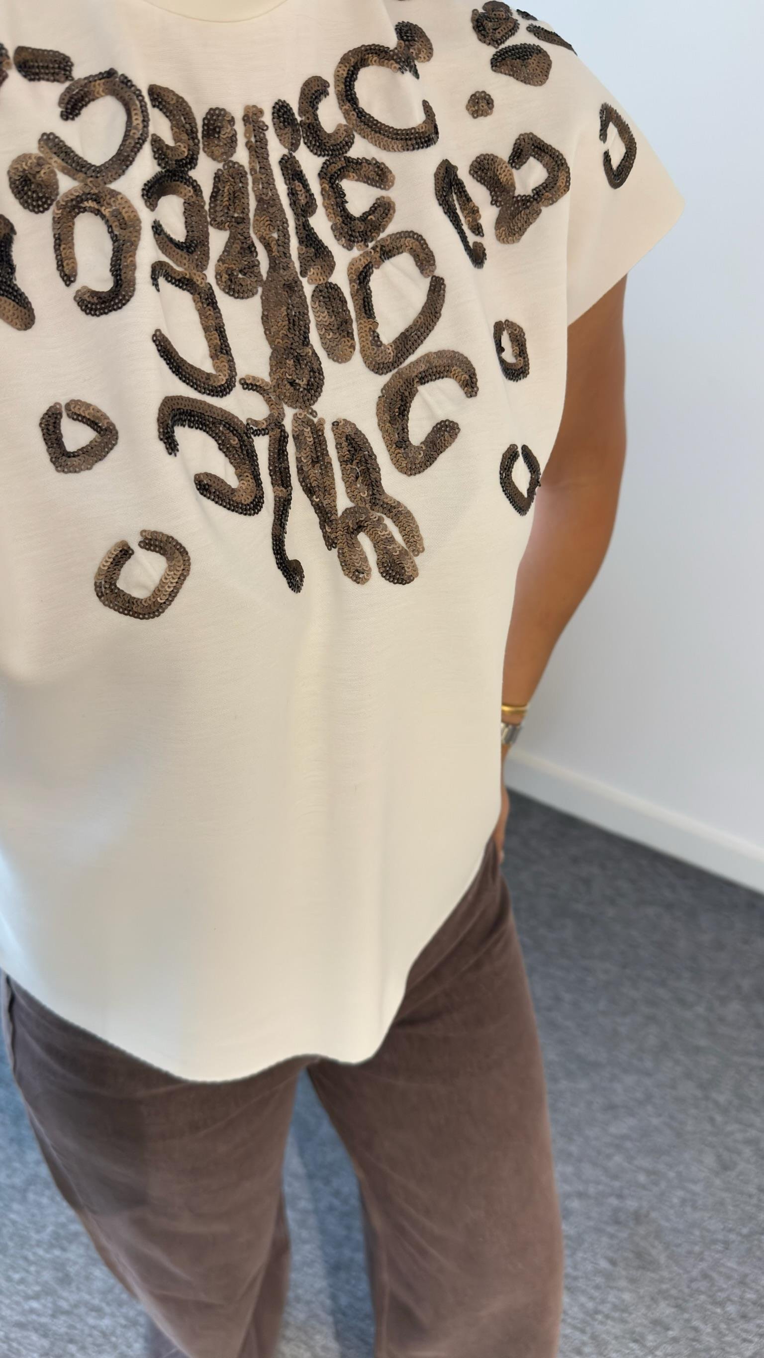 Orj Model Payetli Modal Bluz