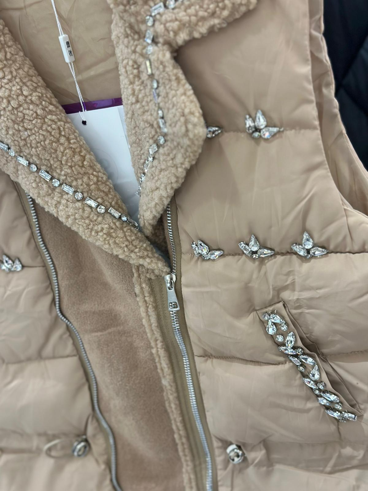 İthal Keçe Detaylı Şişme Yelek