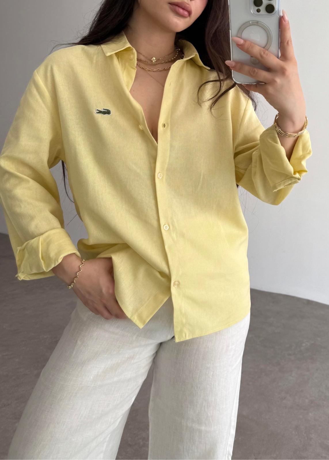 Lacoste Keten Gömlek