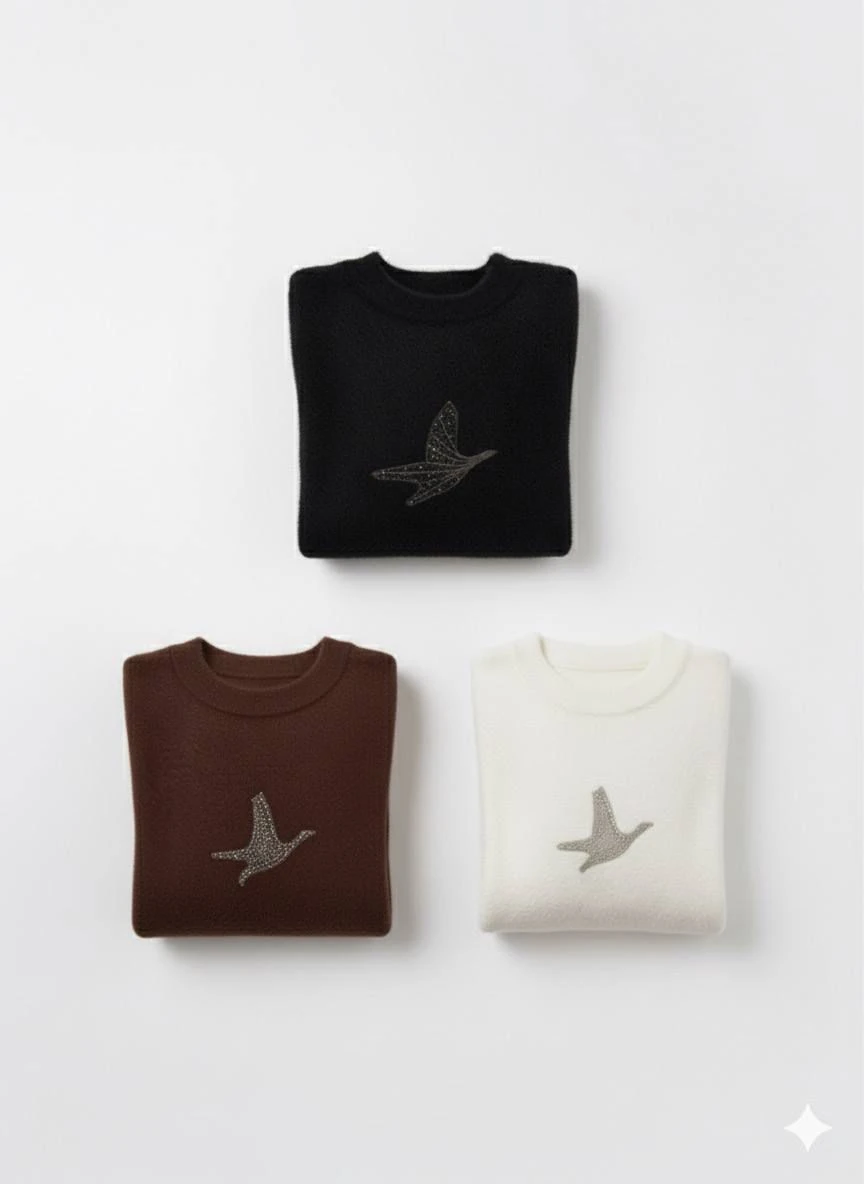 Bymn Logo İşleme Sakallı Triko