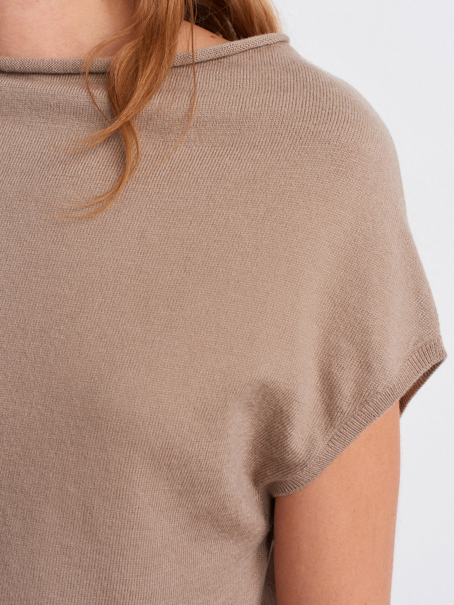 DİLVİN Yünlü Karışımlı Kemerli Triko Elbise