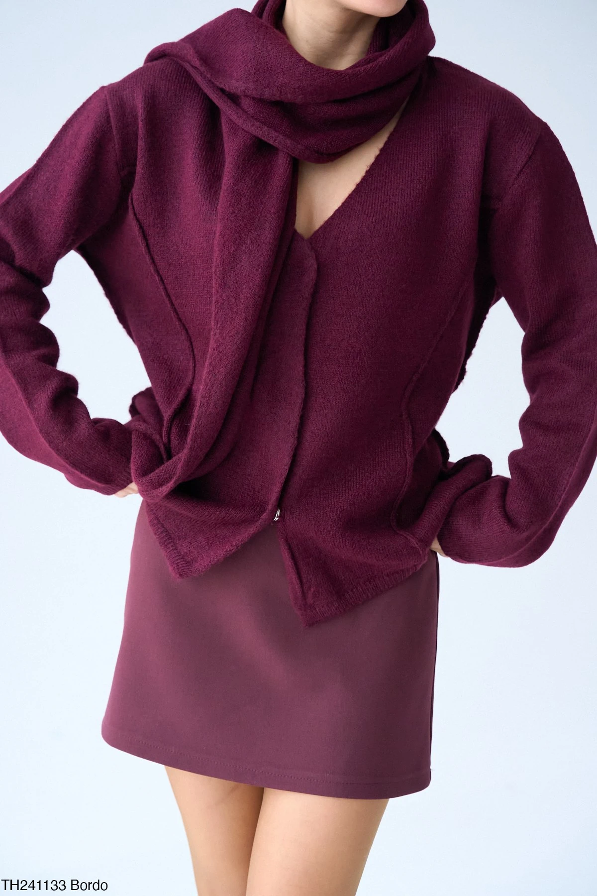 Kendinden Atkılı Hırka