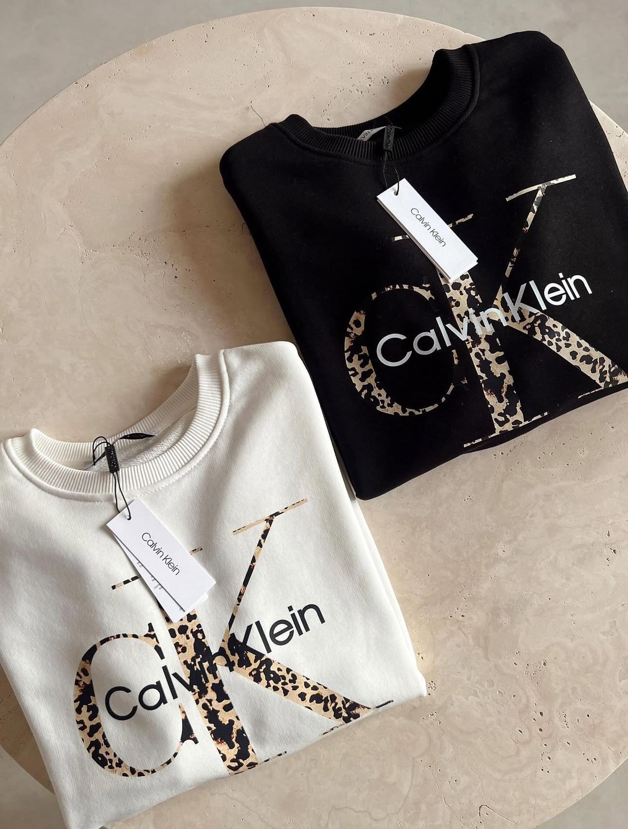 CK Leoparlı Sweatshirt