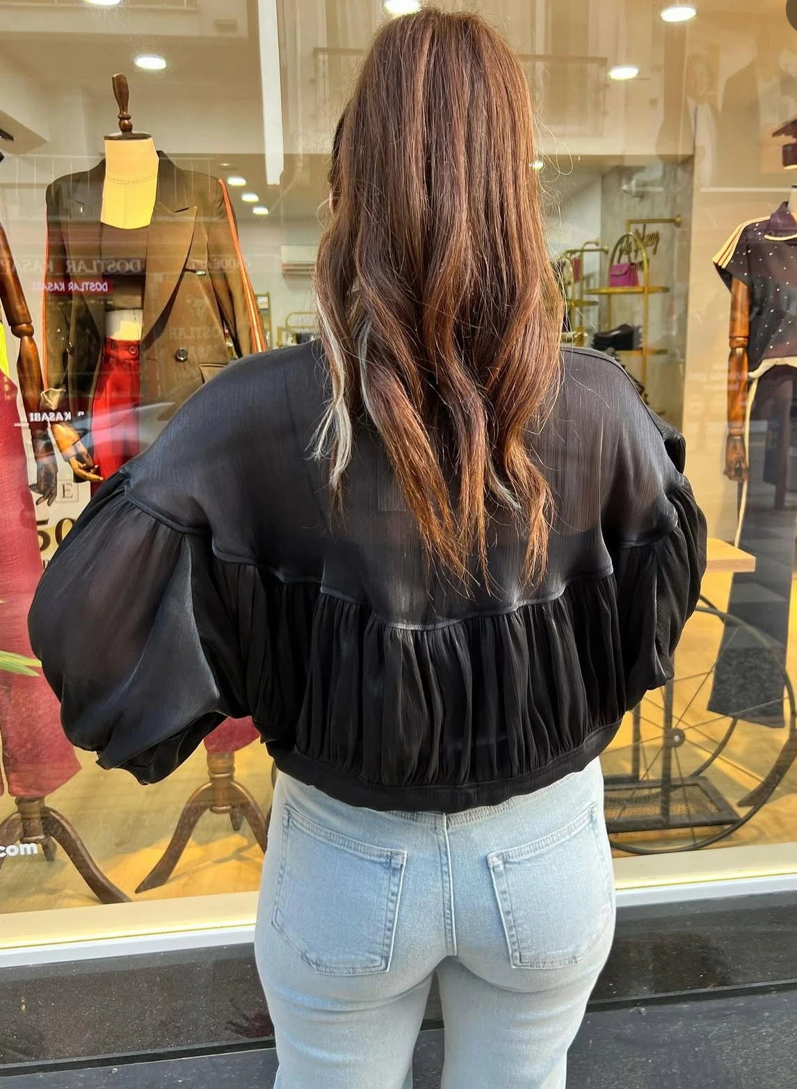 İpek Simli Tasarım Ceket