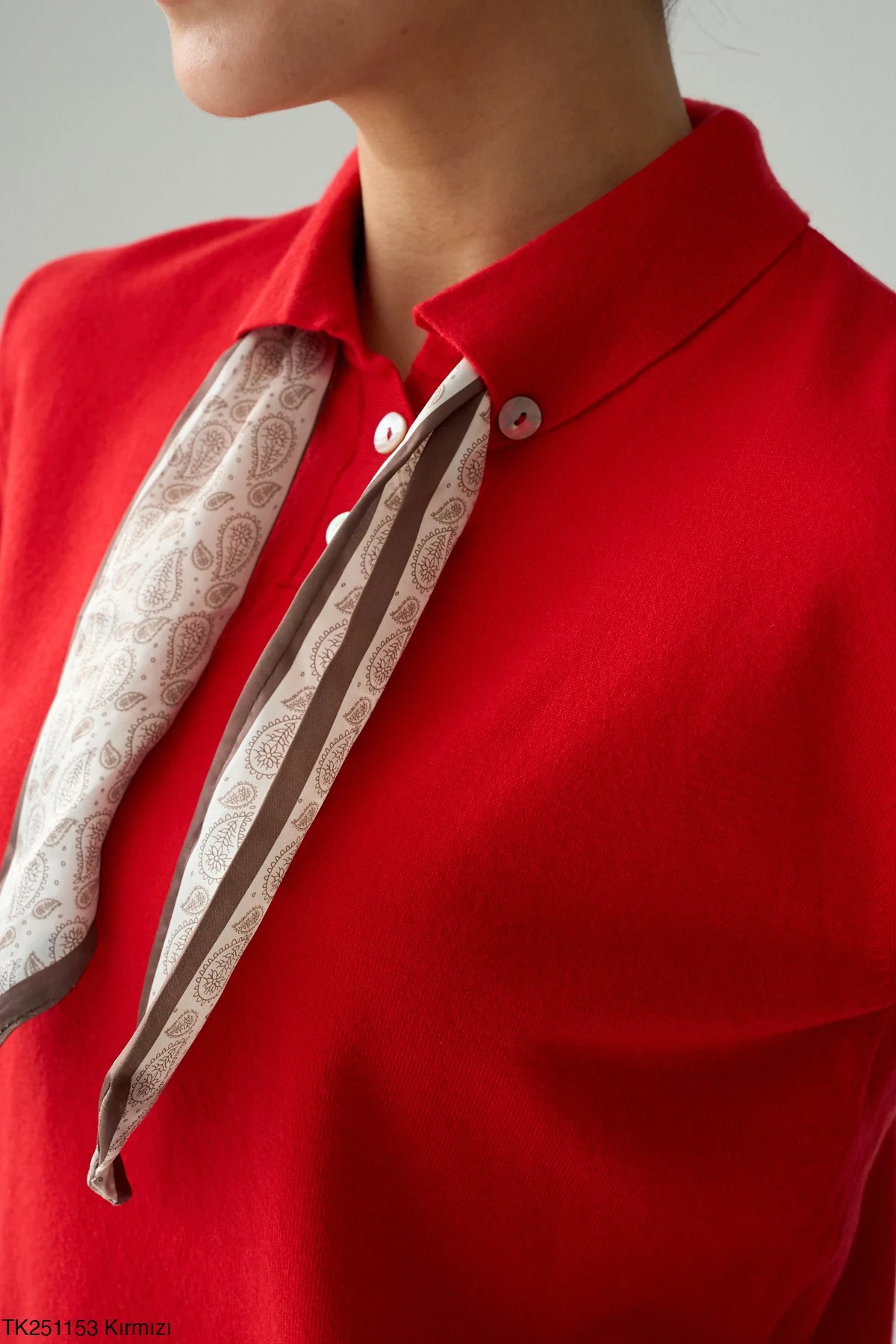 qu Flarlı Merserize Kısa Kol Bluz