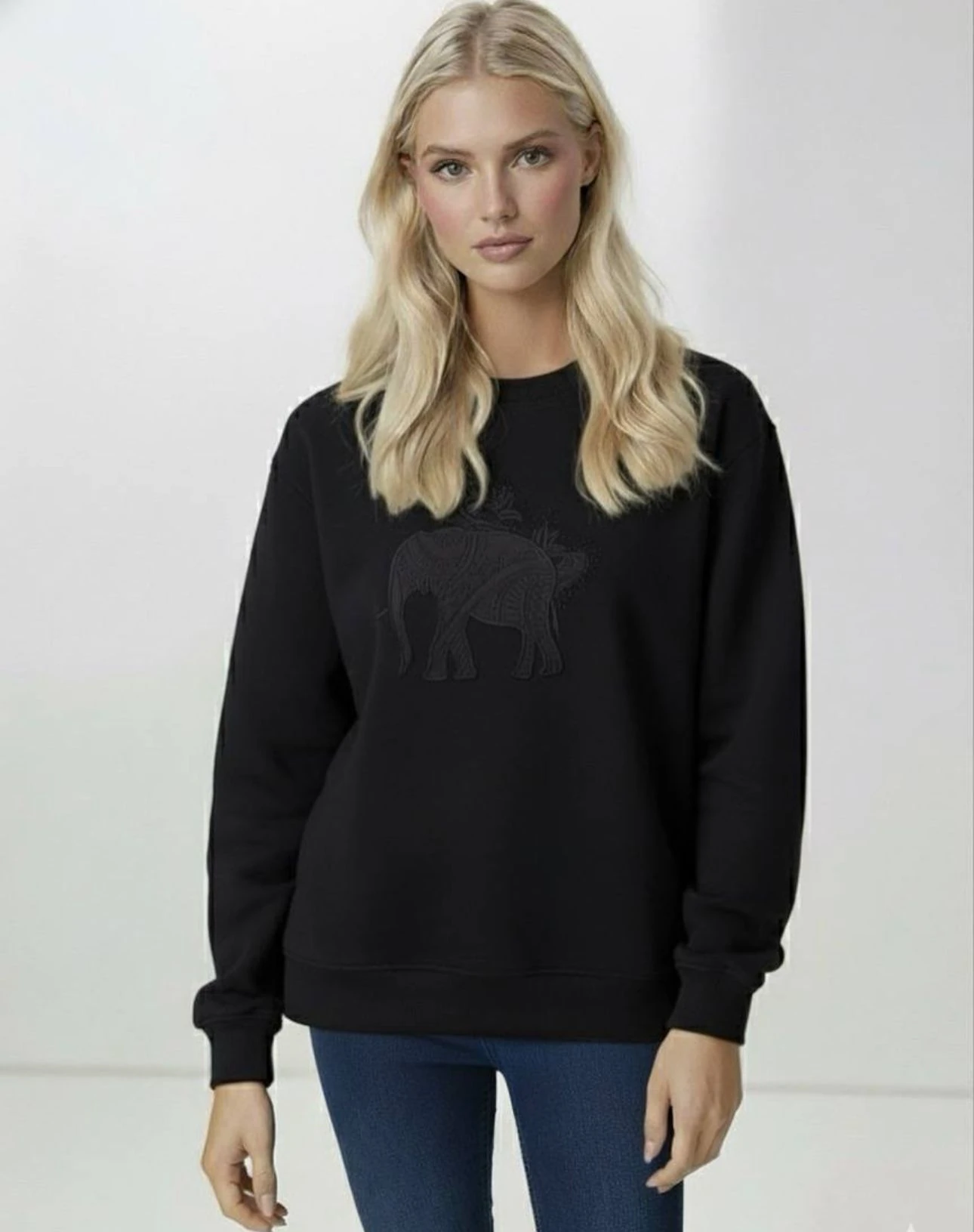 Netwrk Fil Nakışlı Sweatshirt