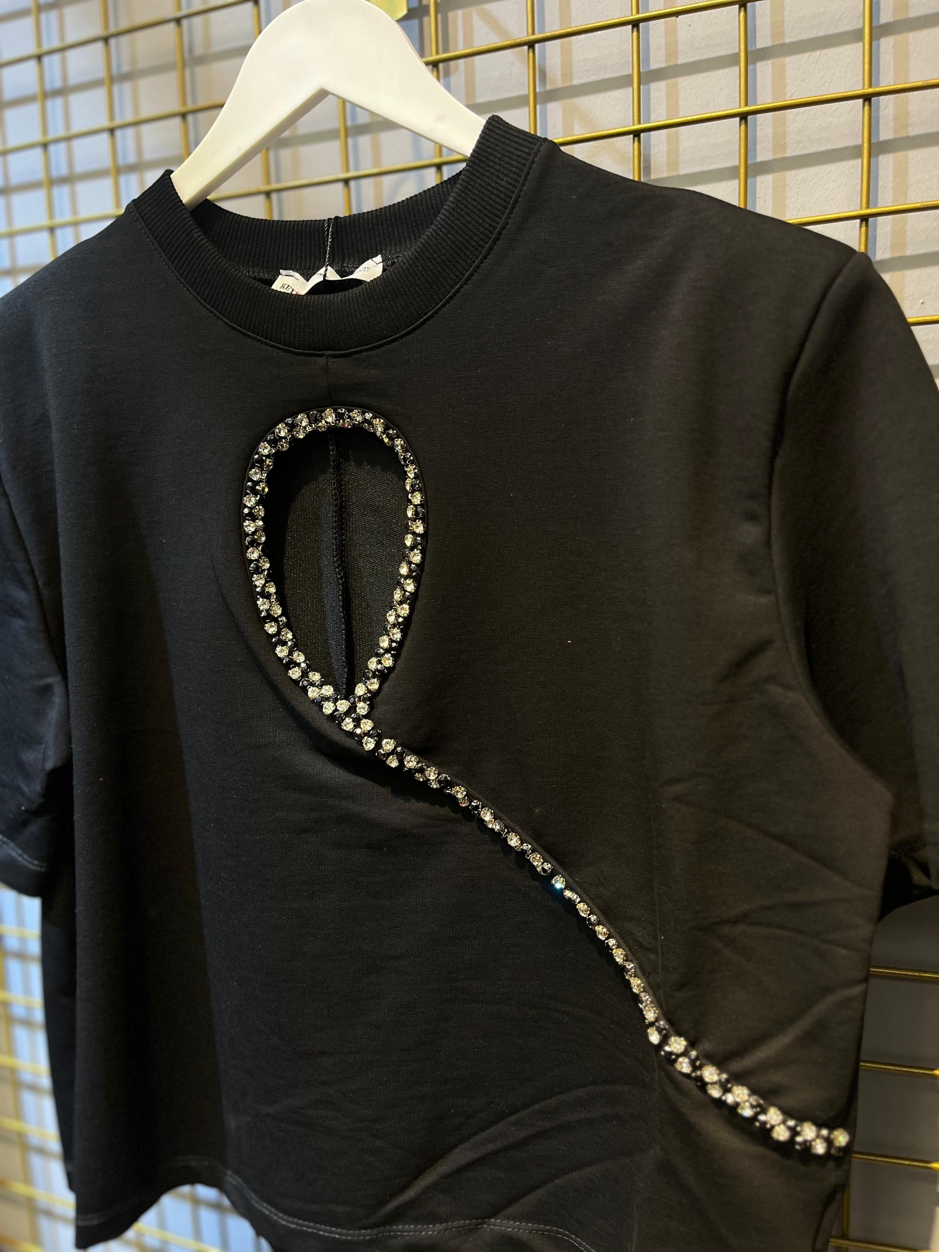 Damla Taşlı Tshirt