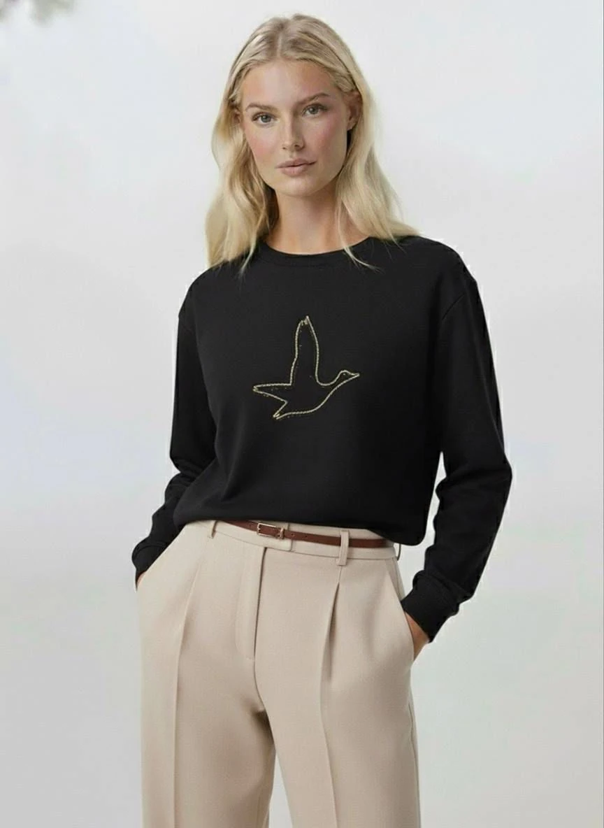 Bymn Double Taş Detaylı Sweatshirt