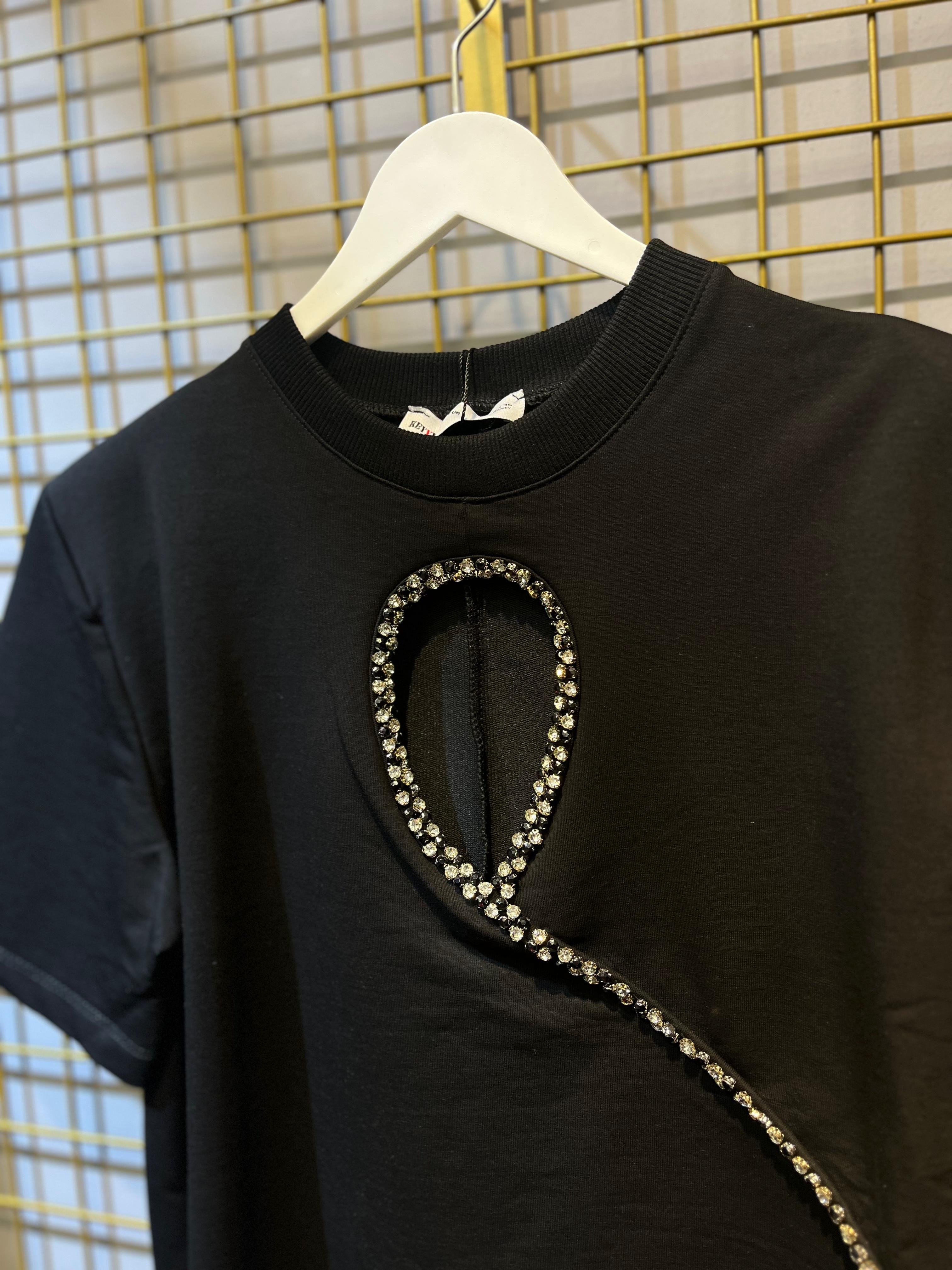 Damla Taşlı Tshirt