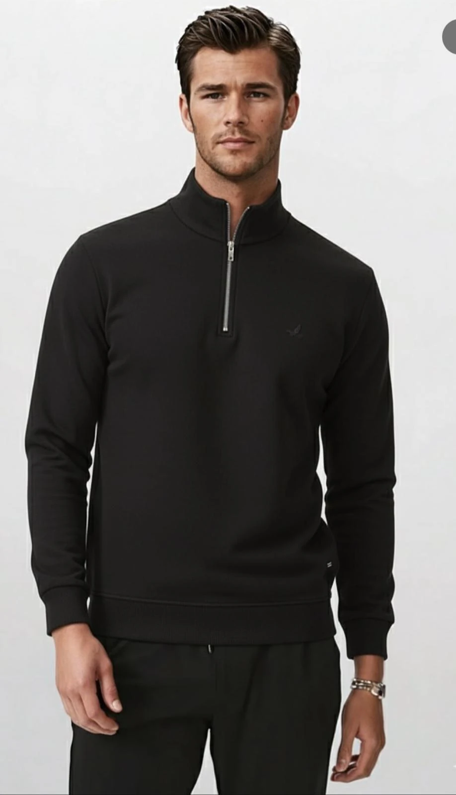 Bymn Fermuarlı Erkek Sweatshirt