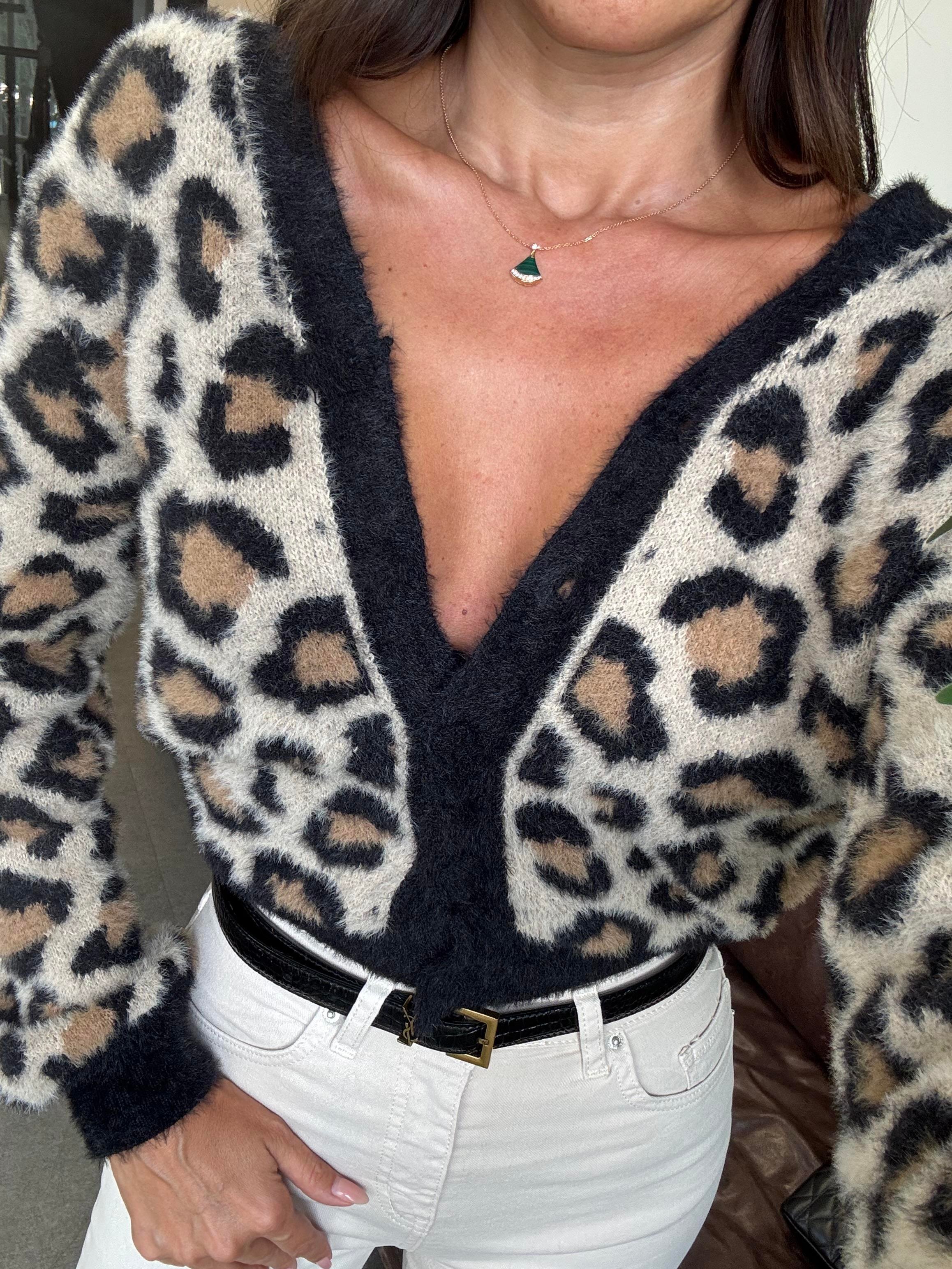 Leopar Yumoş Hırka