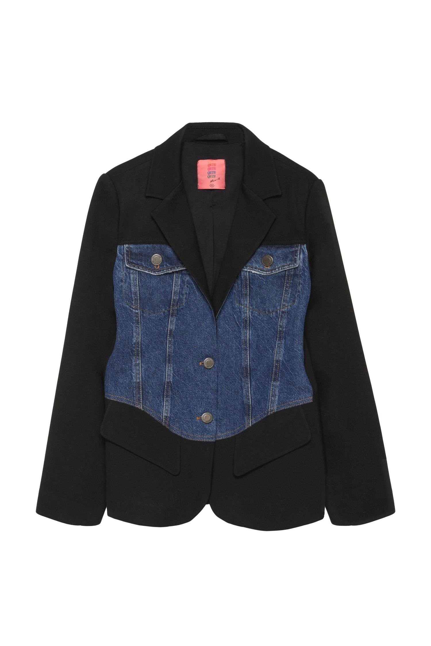 Jean Siyah Blazer 