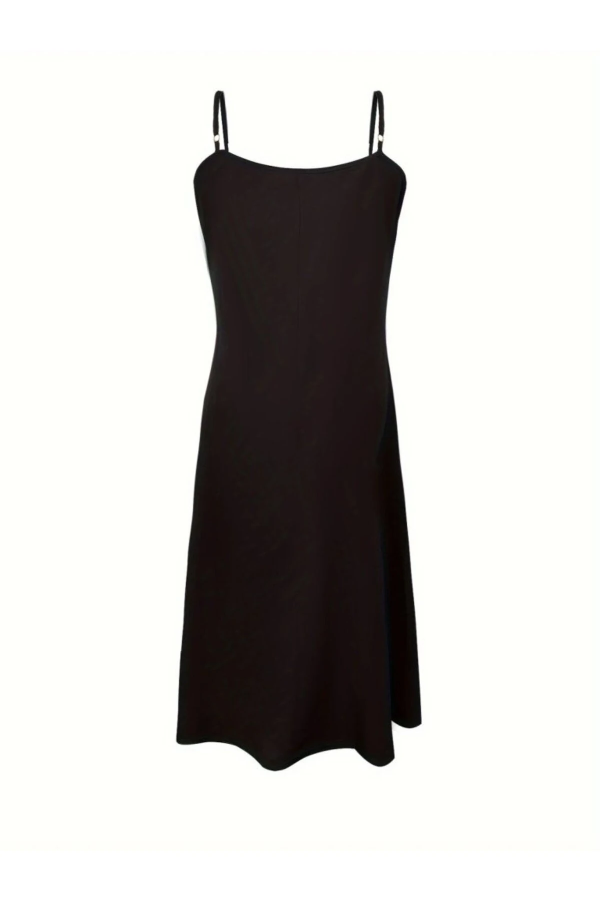 Kadın Ip Askılı V Yakalı Desenli Süprem Maxi Elbise