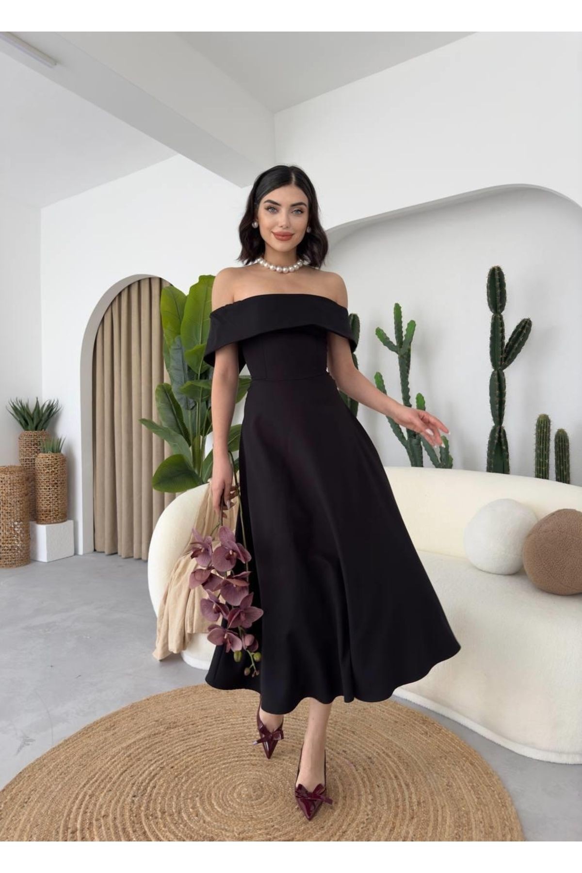 Mariana Midi Elbise