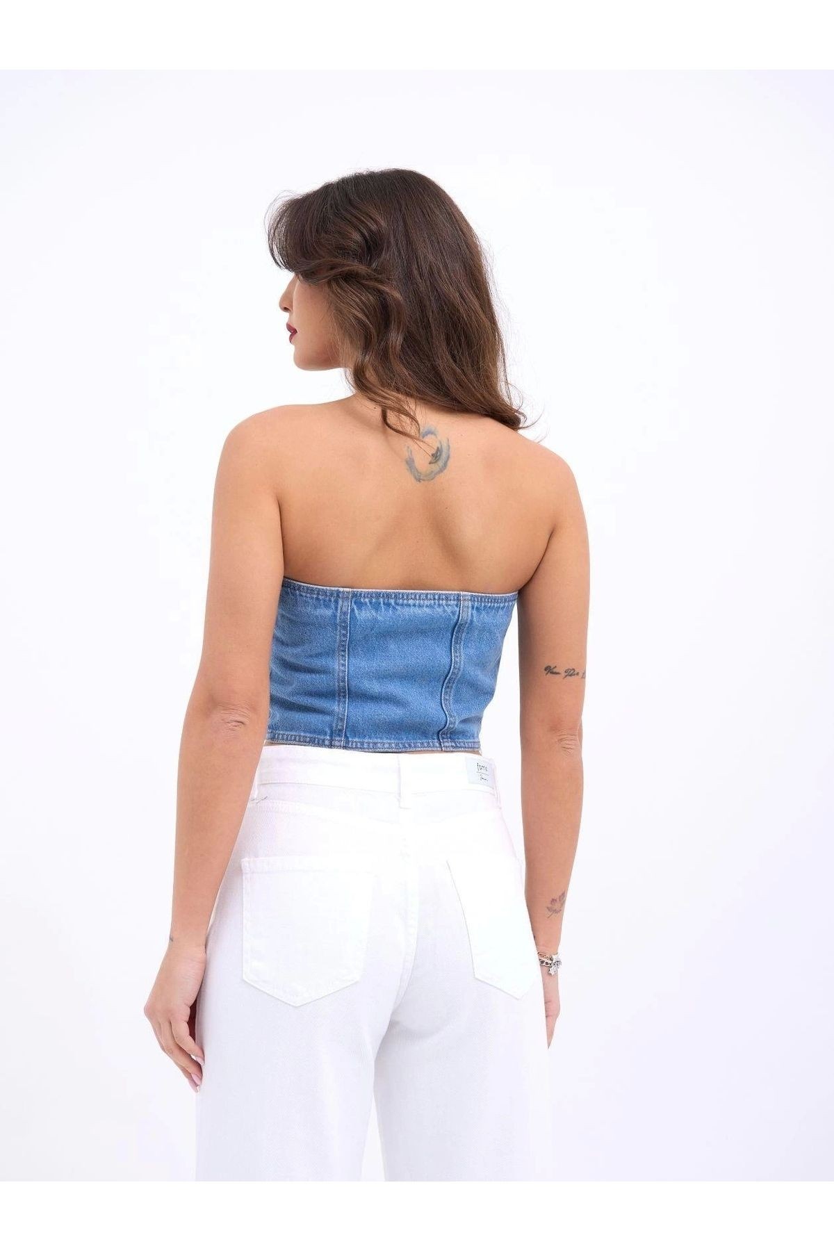 6991 KOT BLUZ-MAVİ